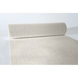 thumbnail of MANK Tischläufer Airlaid Tarik in Hellgrau, 40 cm x 24 m, 1 Stück - Streifen Linien Struktur