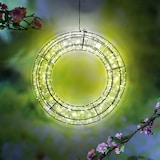 thumbnail of LED Lichtkranz Türkranz Weihnachtskranz D: 40cm 1200LED Timer Innen/Außen