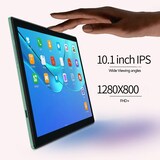 thumbnail of Tablette Tactile 10 Pouces 4G LTE 8GB+256GB Android 12 Octa Core Avec Étui En Cuir Argent YONIS