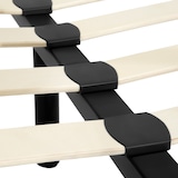 thumbnail of tectake Lit design romantique avec sommier  Noir/Noir