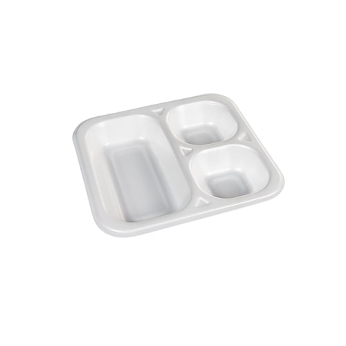 ALX 500 Siegelschalen aus XPS, laminiert, 3-teilig, 3-1330 / 603, 1.330 ml, weiß