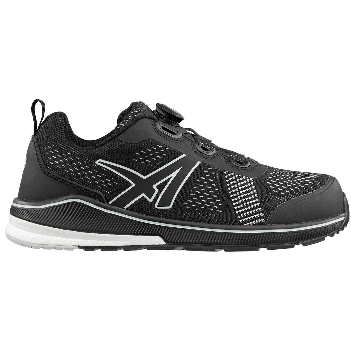 ESD Sicherheitsschuhe S1P, VOLTAGE BLACK QL LOW, schwarz
