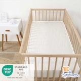 thumbnail of Les Noursons - Matelas Bébé Bamboo - 60x120 cm - Doux et Absorbant - Déhoussable - Sans Traitement chimique - Fabrication Française