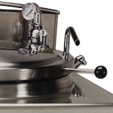 thumbnail of EURAST - Elektrischer kessel 150 liter indirekte erwärmung - 800x900x900 mm - 18000 W 400/3V - 48590613