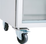 thumbnail of Romux® Kühlschrank mit 2 Türen Glastüren 134 cm mit Umluftkühlung | Gastro Kühlschrank aus Edelstahl mit 1065 L Kapazität - 6 Einlegeböden und 750 W
