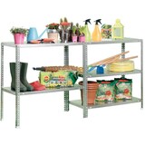 thumbnail of PROREGAL Étagère à vis PANDA | HxLxP 180x90x30cm | Charge du compartiment 100kg | Étagère de rangement en métal | Galvanisé