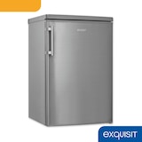 thumbnail of Exquisit Kühlschrank ohne Gefrierfach, EEK: C, 118 Liter, 4-Sterne-Gefrierfach, Gemüseschublade, Türanschlag wechselbar, KS16-4-HE-040C inoxlook