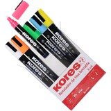 thumbnail of Pack de 6 Rotuladores de Tiza Líquida Borrable RT1 Colores Surtidos KORES