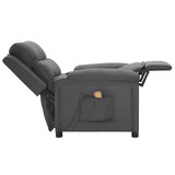 thumbnail of vidaXL Massagesessel Dunkelgrau Stoff