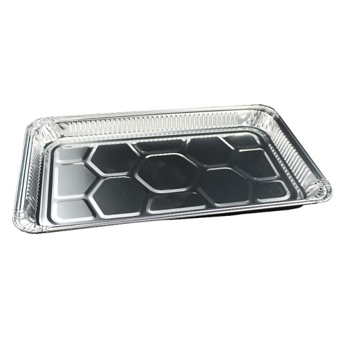 50 Rechteckige Aluschalen 1/1 GN 45mm tief 5200ml - Ideal für Catering, Partys