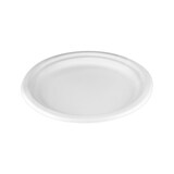 thumbnail of MONOUSO - Plato Caña de Azúcar Blanco Ø22cm (500 Uds)