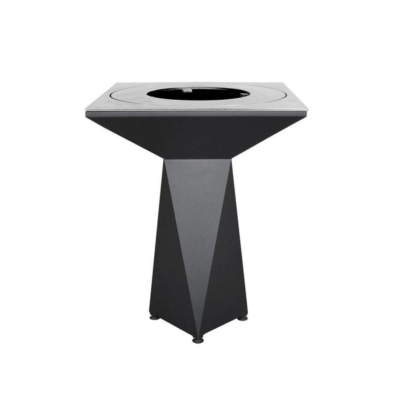 Braciere da giardino, Barbecue con griglia in acciaio - G1 Basic grafite