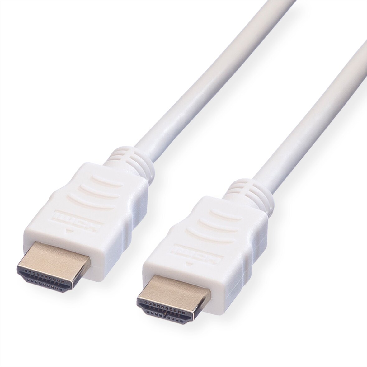 VALUE HDMI High Speed Kabel mit Ethernet, weiß, 5 m