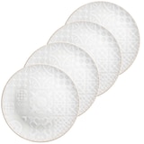 thumbnail of MÄSER Teller flach 27 cm 4er Set, Traditional Tiles weiss, 581181