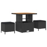 thumbnail of vidaXL Garten-Sofa-Set mit Kissen 8 pcs Schwarz