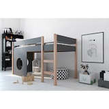 thumbnail of Möbilia Seitenpaneel 2er Set | für Bett 12020018 | aus MDF Holz | B 90 x T 2,5 x H 90 cm | grau | 12020020 | Serie BETT