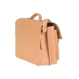 thumbnail of Ruitertassen Lehrertasche Leder Damen Herren 40x31cm Schultasche Aktentasche 2 Fächer natur braun