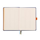 thumbnail of Rhodiarama Goalbook A5 mit festem Einband, 120 Blatt elfenbein 90g, Dot/punktkariert - Saphir 118778C