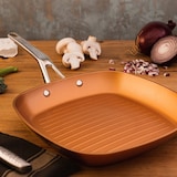 thumbnail of San Ignacio Origen - Grillpfanne 28 cm aus geschmiedetem Aluminium, Induktionsgeeignet