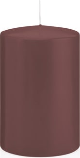 Stumpenkerzen Taupe Ø 38 x 60 mm, 24 Stück