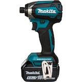 thumbnail of Makita Akku-Schlagschrauber DTD153RTJ + 2x Akku 5,0 Ah / 18 V + Schnellladegerät + Koffer