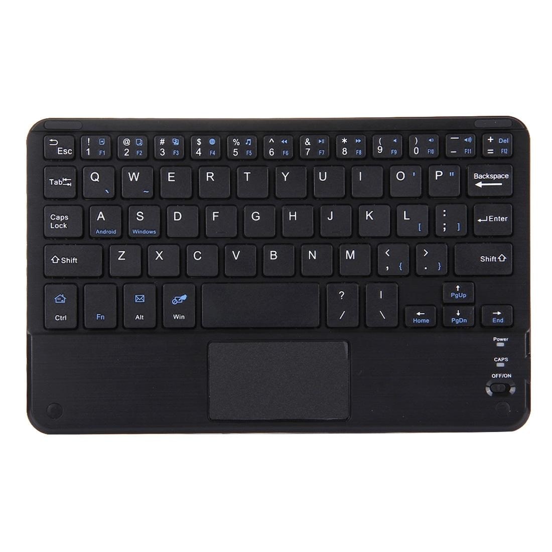 Clavier Pour Tablette Bluetooth Sans Fil Avec Pavé Tactile Compatible Android Windows Noir YONIS