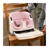 thumbnail of Ingenuity Siege Réhausseur 2-en-1 Avec Plateau A Rangement Intégré, Pivoine, Des 6 Mois