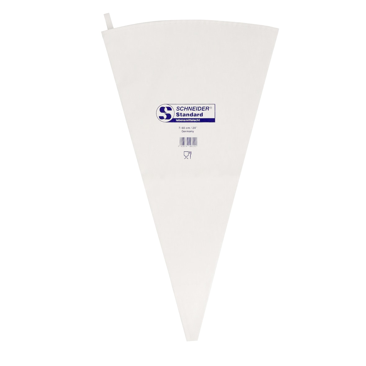 Schneider - Spritzbeutel 7-60 cm - Standard, Druck "Schneider": Blau