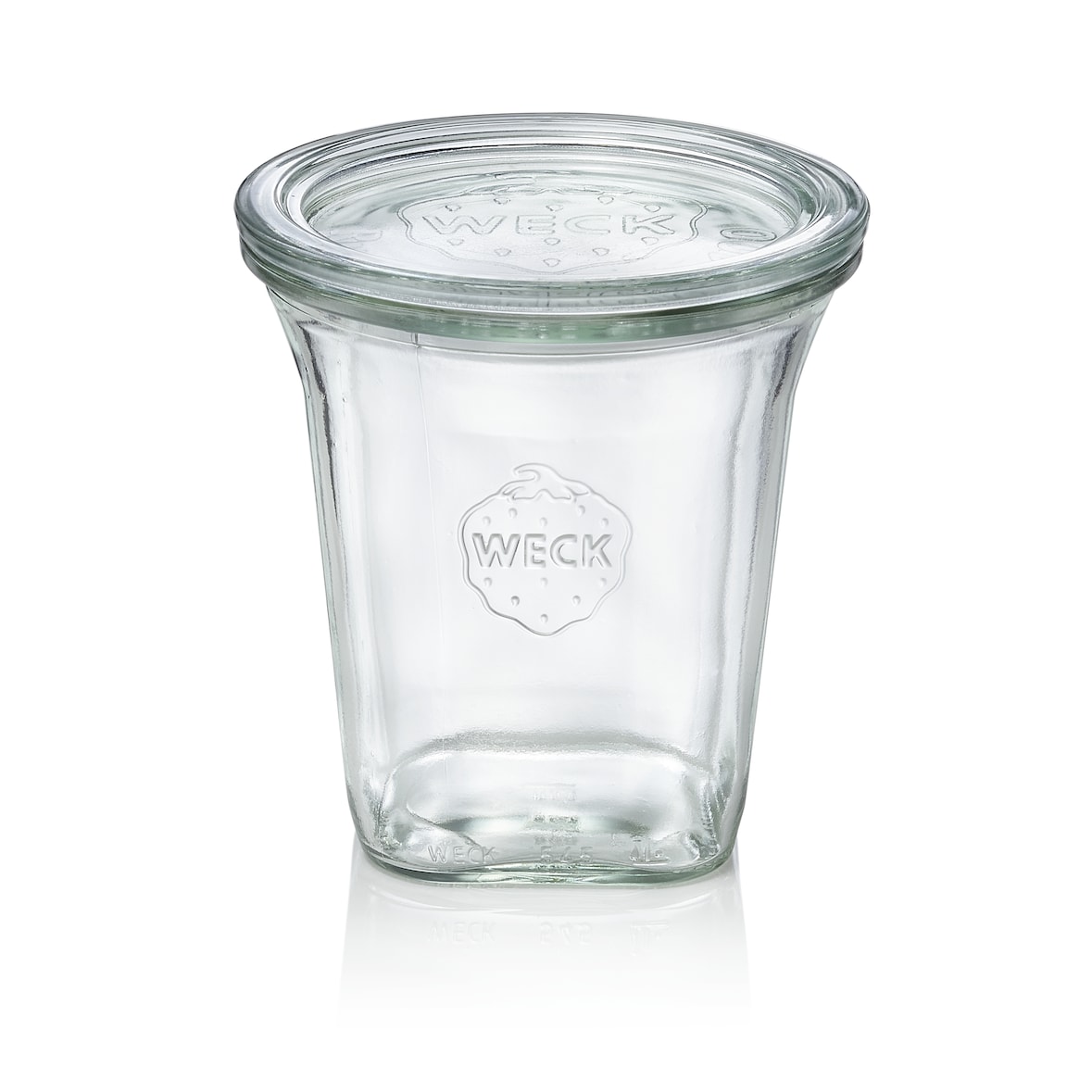 WAS Germany - Quadroglas Weck®, 6-teilig, 545 ml, Glas