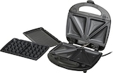 thumbnail of Camry CR3024  Sandwichera Doble 3 en 1, Placas Intercambiables, Sandwich Tostadora, Gofrera Gofres Belgas, Grill Plancha para Carne y Pescado,  1000W