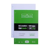 thumbnail of Recargas A4 100 folhas 90 gsm grelha 3x3mm com margem e furos