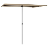 thumbnail of Parasol de jardin avec mât en aluminium 2x1,5 m Taupe Modèle Terrasse Tau Plus
