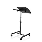 thumbnail of STA WERKPLEK Laptop sta tafel (laptoptafel) met wielen VM-SL, zwart hjh OFFICE