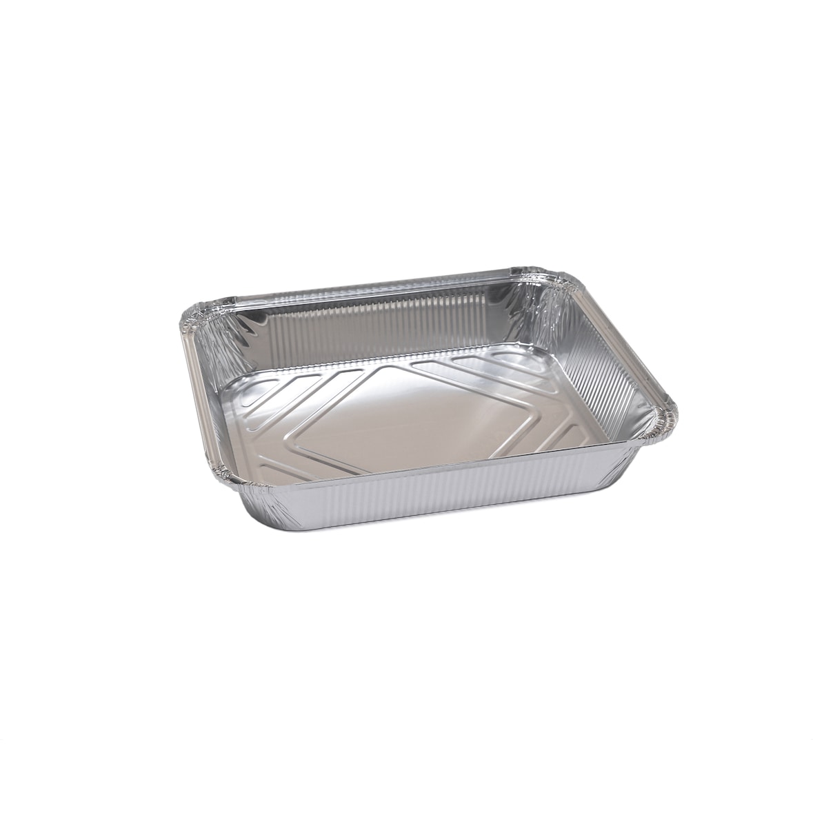 Metro Professional Vaschetta rettangolare alluminio con coperchio R98L - 8 porzioni silver - (1 cf x 25 pz)