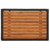 thumbnail of Helloshop26 - Conjunto de comedor de jardín exterior de 4 piezas con cojines negro 02_0013691