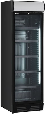 thumbnail of EKOFROST Statische Getränke-Display-Kühlschrank mit Rührer und digitalem Thermometer. Temperatur 0°C / +10°C.  Modell EKG390CBLK