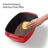 thumbnail of STONELINE® XXL Bräter 43 x 26 cm mit Deckel, Induktion und backofengeeignet, Antihaftbeschichtung, rot