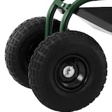 thumbnail of hillvert - Mobiele tuinstoel - 150 kg - in hoogte verstelbaar