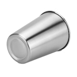 thumbnail of Intirilife 5x Stapelbare Edelstahl Becher in 65 ml - 5.3 x 3.3 x 5.7 cm -Camping Outdoor Metall Becher Tasse Glas Widerverwendbar für Kinder geeignet