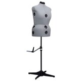 thumbnail of vidaXL Schneiderpuppe Verstellbar Weiblich Grau L Größe 44-50