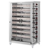 thumbnail of Rotisserie de frango a gás com luz. 15 espadas = 75/90 frangos - 1100x610x1800 mm - 56 Kw + 110 W 230/1V - 53750L09 Eurast