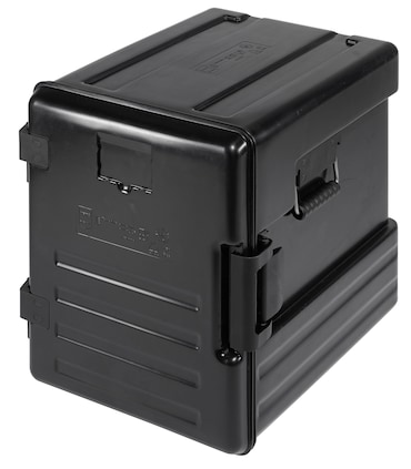 METRO Professional Thermoport GN1/1, 12 lades, polypropyleen/ polyurethaan, zwart, 83 l