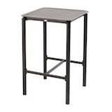 thumbnail of Table haute de terrasse noire