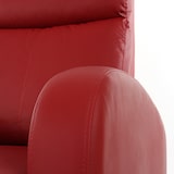 thumbnail of Fernsehsessel Relaxsessel Liege Sessel Denver, Kunstleder ~ rot