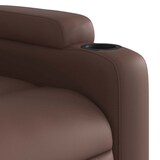 thumbnail of vidaXL Massagesessel Elektrisch Braun Kunstleder