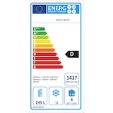 thumbnail of GastroHero Kühltisch Edelstahl GN 1/1 1 Tür 4 Schubladen Umluftkühlung 0 °C bis +8 °C 230 V Profi Gastronomie Kühltisch 1800x700x850 mm