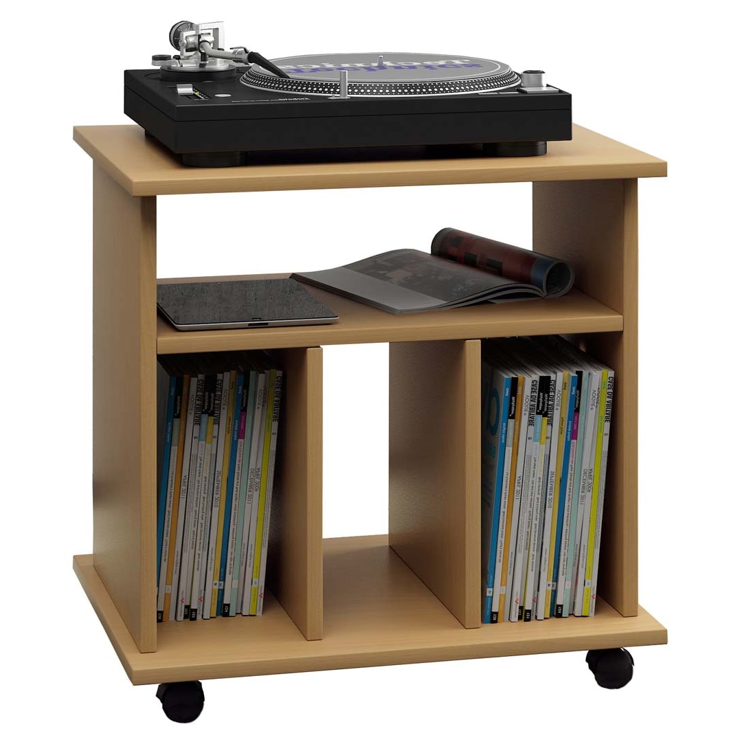 Tabina Hifi-Möbel 4 Ablagen Buche dekor.
