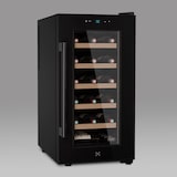 thumbnail of Les Petits Champs Wijnkoelkast voor 18 Flessen CAVCB18 Black Edition, 50L, 5 planken, Thermo-elektrische Koeling, Elegant Design, LED, Anti-UV