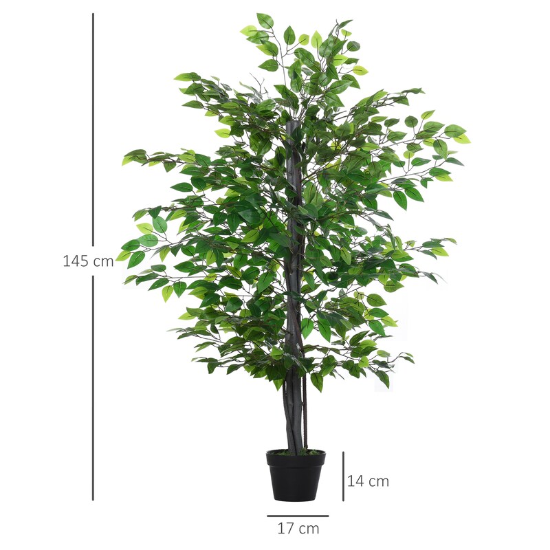 Pianta Finta Interni 1.8m Albero Di Ulivo Artificiale 1,8 M - Pianta