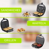 thumbnail of Monzana 3in 1 Sandwichmaker Waffeleisen 800W